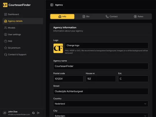 Build your profile on our platform